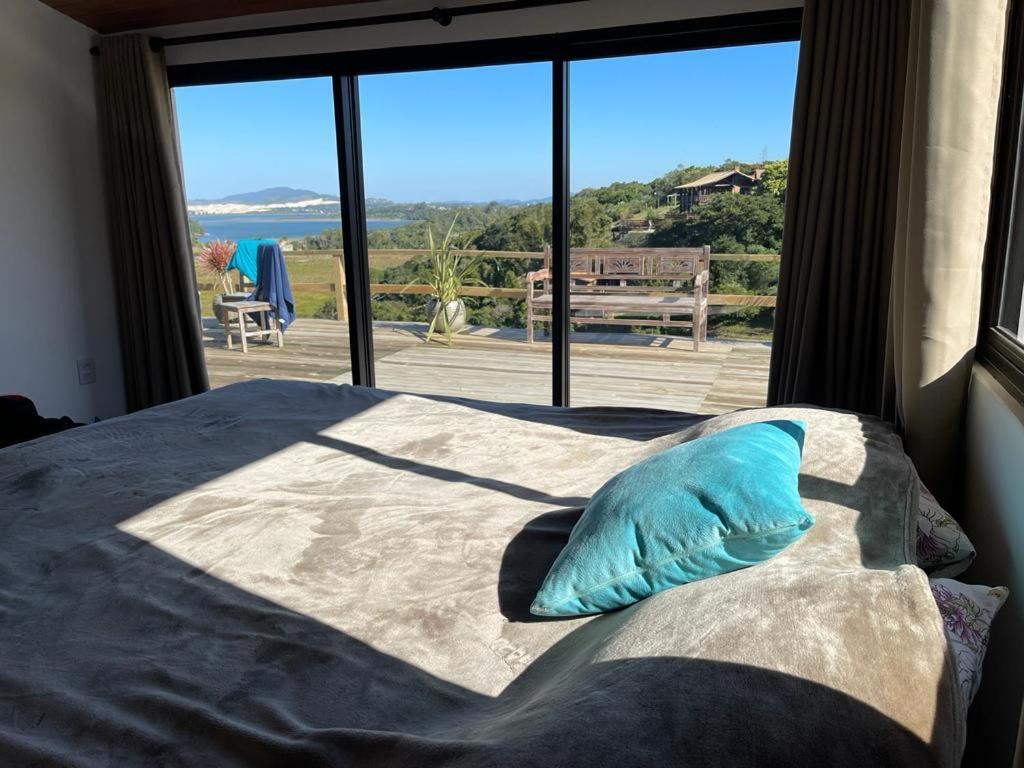 Villa Santorini Praia Do Rosa Com Piscina E Jacuzzi Bagian luar foto