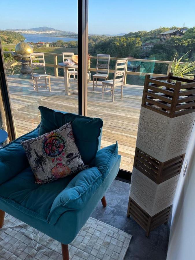Villa Santorini Praia Do Rosa Com Piscina E Jacuzzi Bagian luar foto