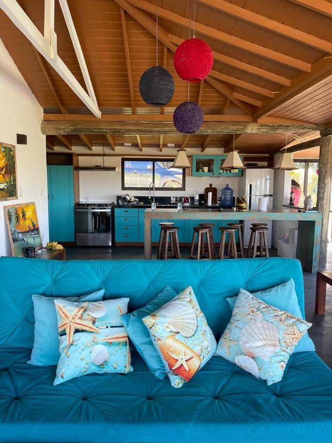 Villa Santorini Praia Do Rosa Com Piscina E Jacuzzi Bagian luar foto