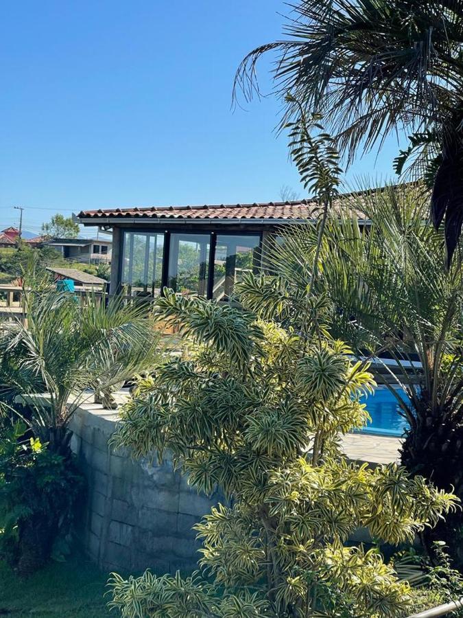 Villa Santorini Praia Do Rosa Com Piscina E Jacuzzi Bagian luar foto